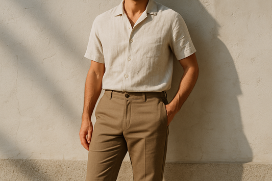 Linen Meets Chino Trouser The Breezy Upgrade Your Wardrobe Needs